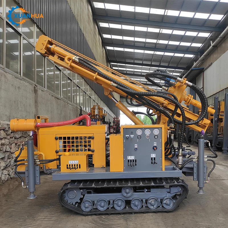 Factory Price Water Well Drilling Machine Rotary Crawler Air DTH Water Well Drilling Rig Machine