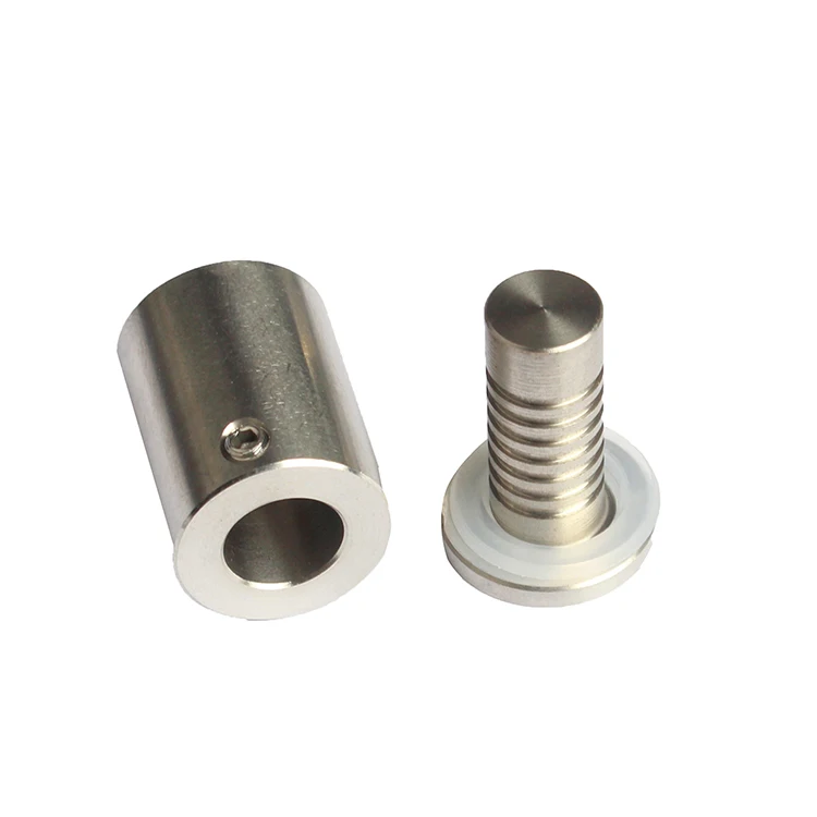 Professional Manufacturer Customization Hardware Glass Clamp Acrylic Sign Standoff