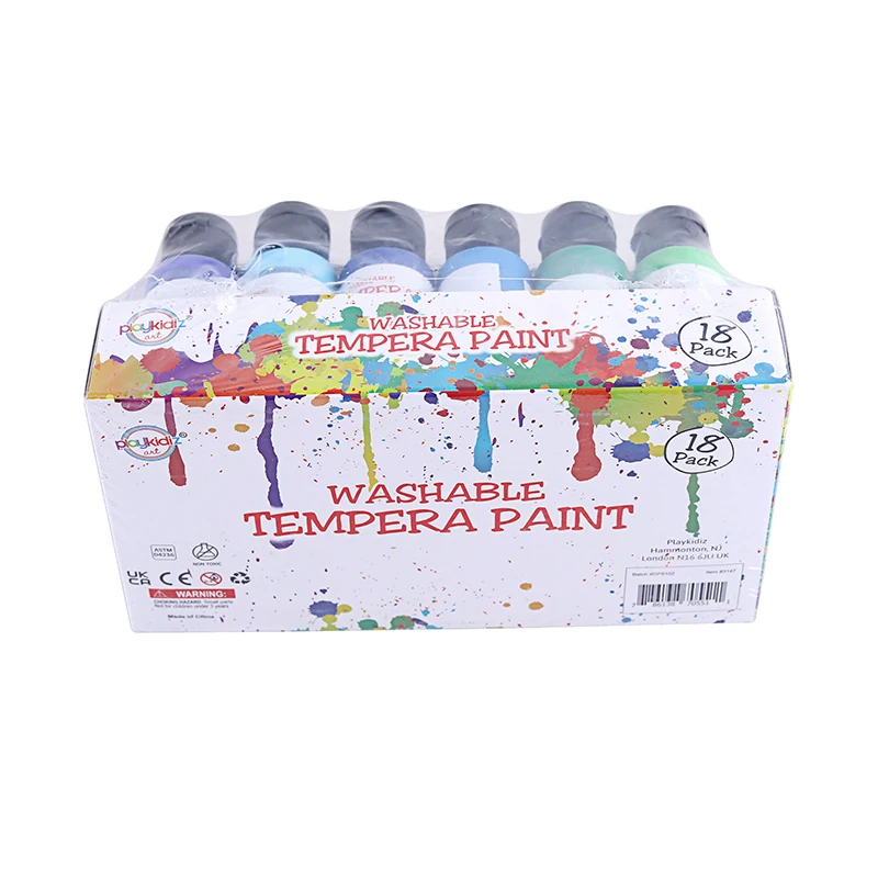tempera paint non-toxic tempera set art supplies tempera paint