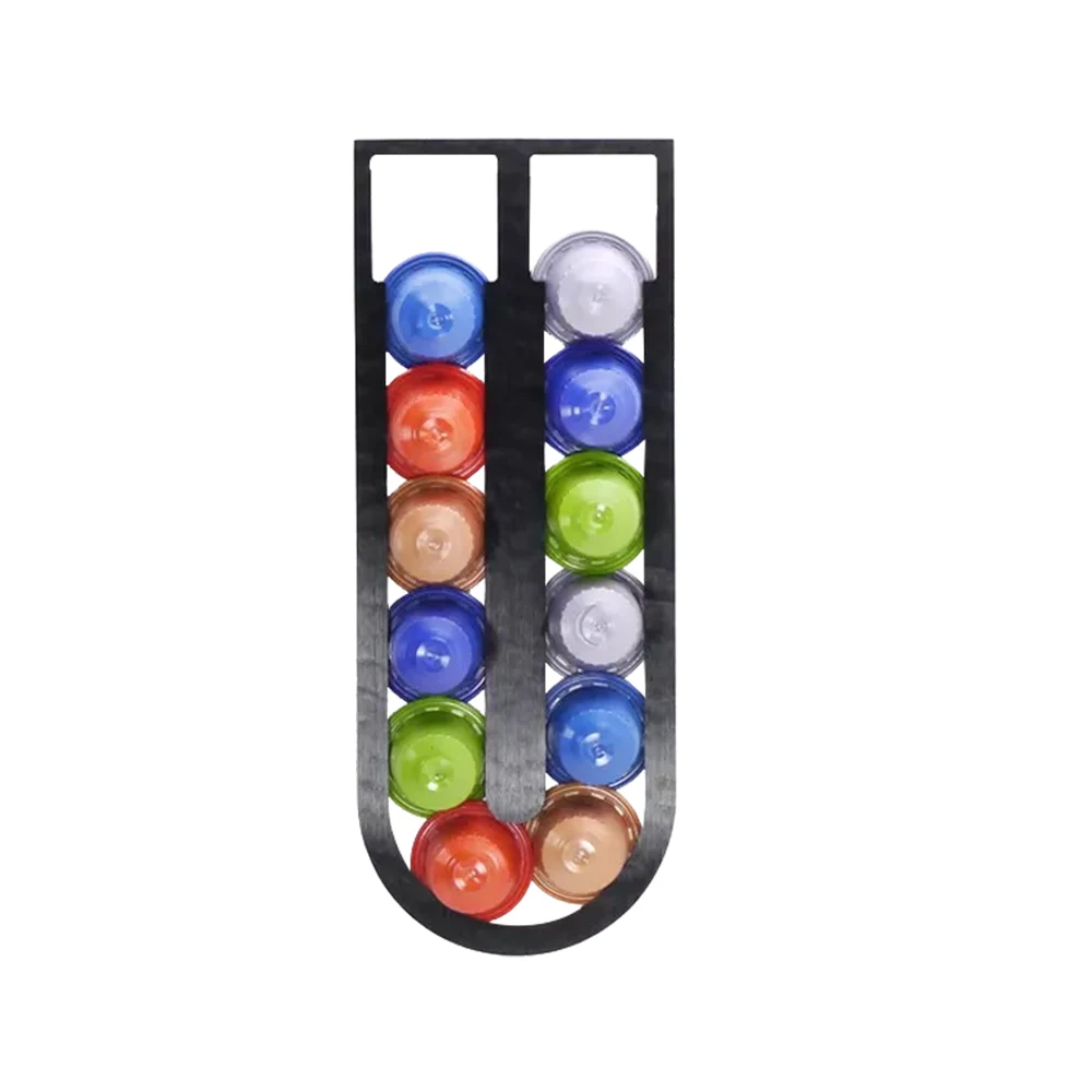 Nespresso Coffee Capsule Rack Nespresso Capsule Storage Coffee Filter Holder Dispenser Coffee Capsule Dispensing Tower Stand