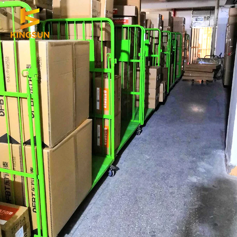 Roll Cage Trolley Singapore Storage Laundry Cage Logistics Cart Supermarket Trolley