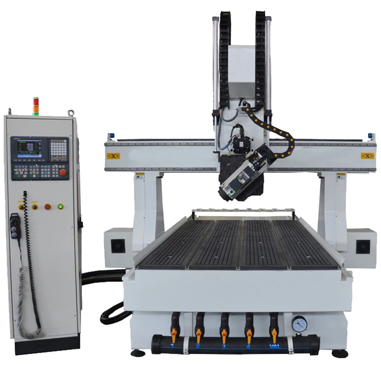 Китайские автоматические головки, 4 шпинделя, фрезерный станок с ЧПУ для деревообработки