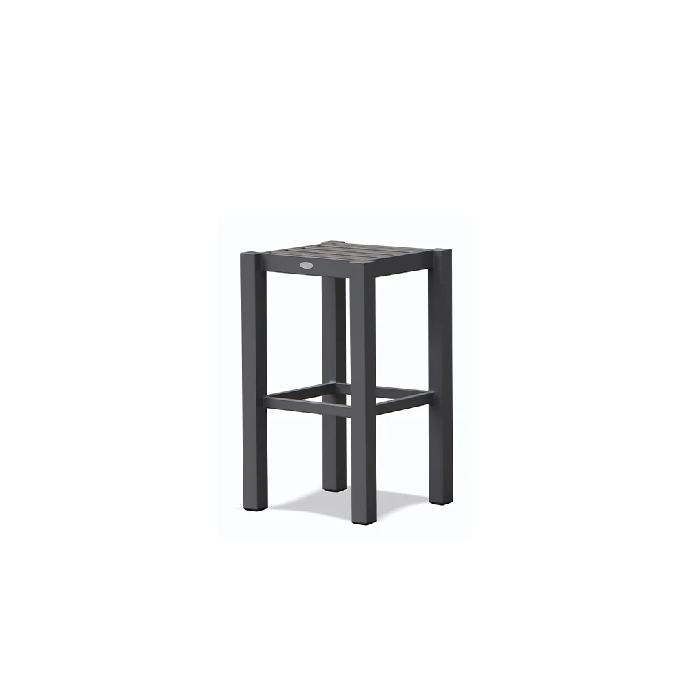 aluminum outdoor bar counter table and chair set stool accessories garden resort hotel bar furniture