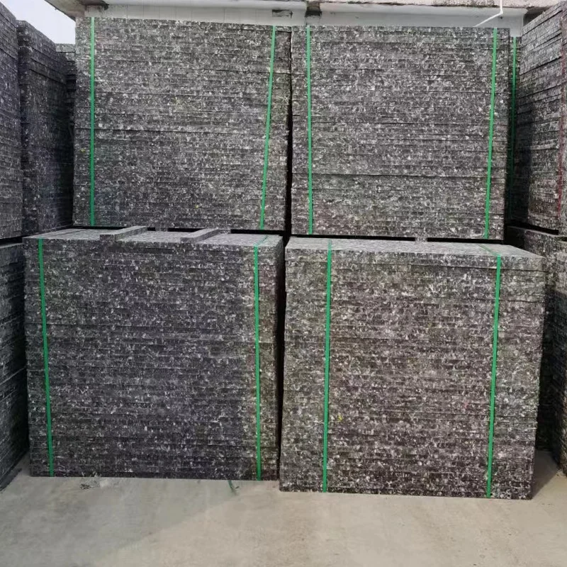 High Quality Plastic GMT Fibre Wood PVC Pallet for Concrete Block Making Machine Brick Pallets