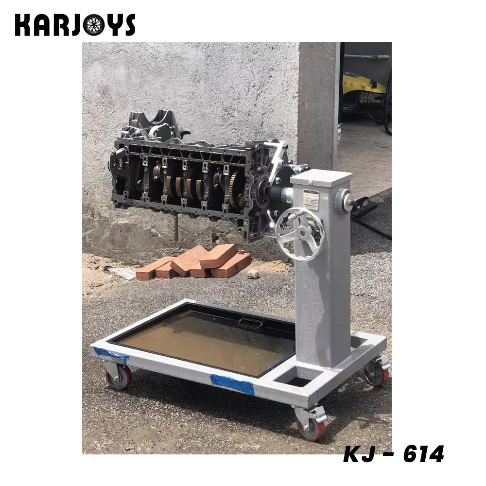 500KG capacity truck engine stand workshop auto tools car engine stand heavy duty rotating with wheels