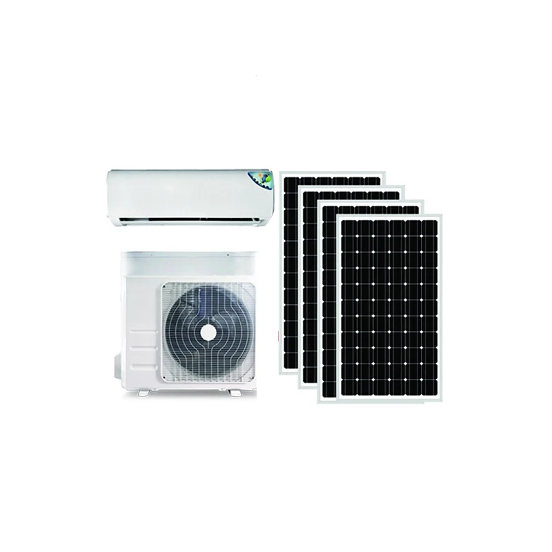 Кондиционер на солнечной энергии 12000Btu 18000Btu 24000Btu переменного тока/постоянного тока гибридный инвертор солнечный кондиционер