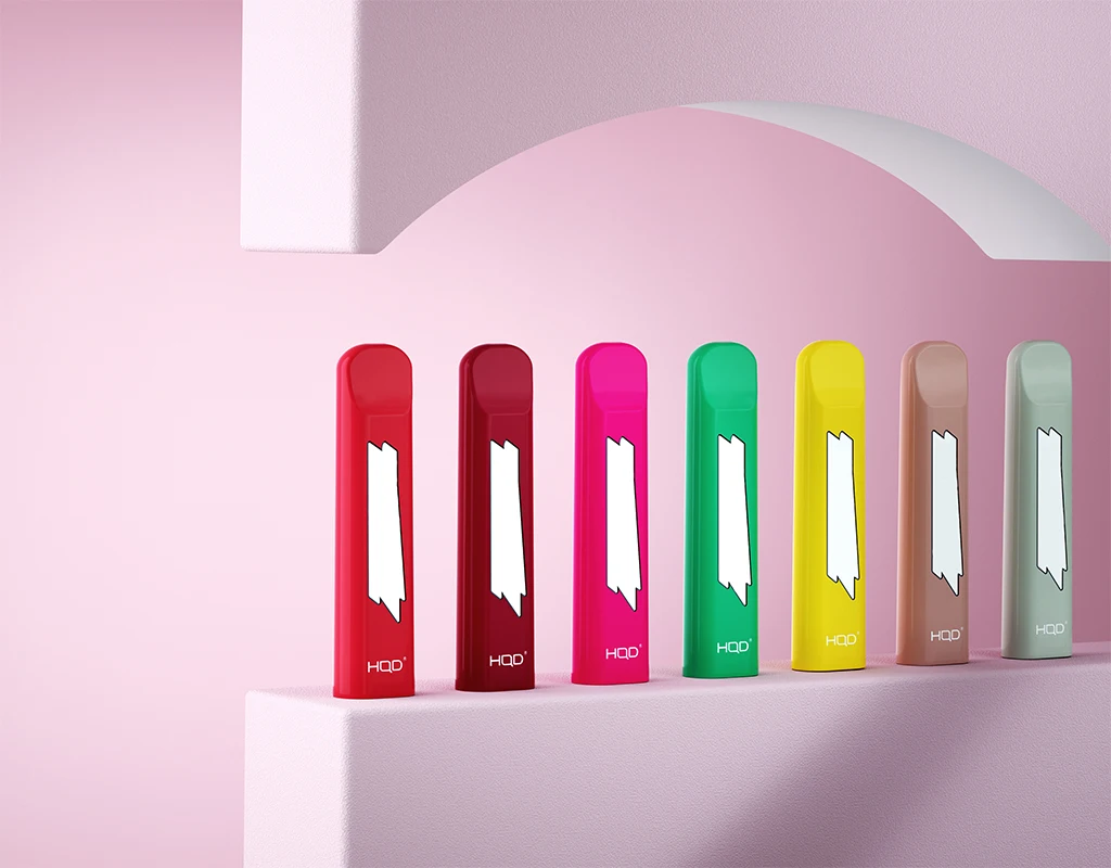 100% Original HQD Cuvie more than 300pfs pod vape device many different 280mAh colors fast shipping