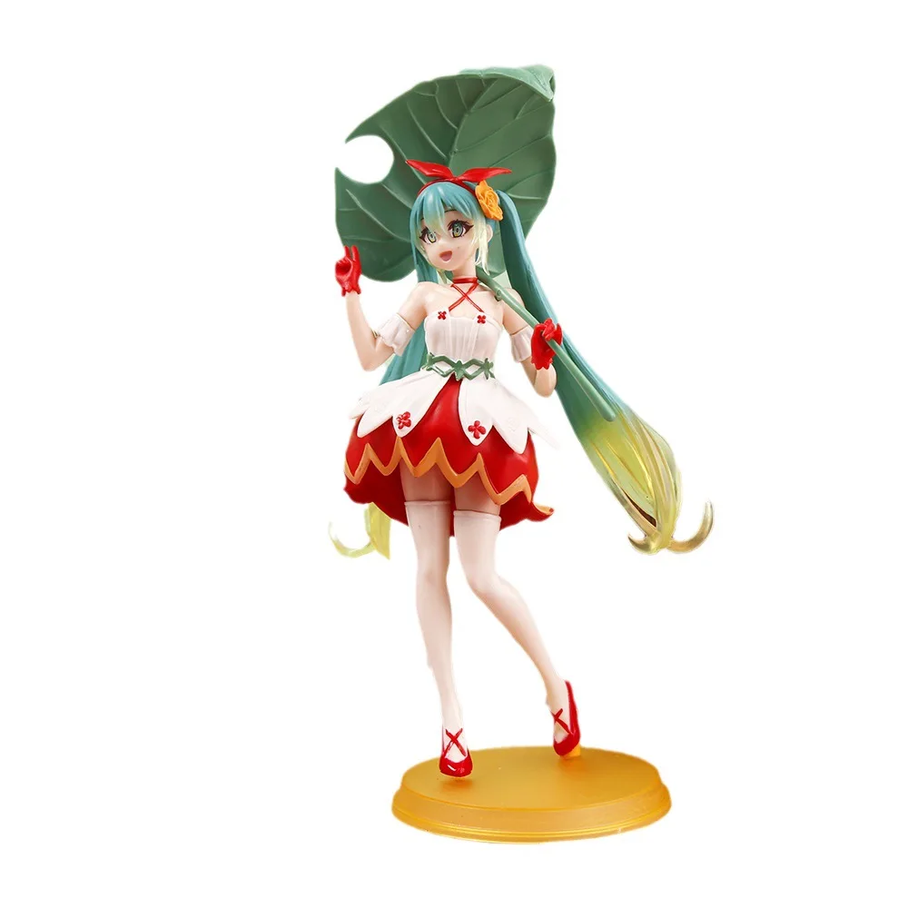 New anime Hatsunes Mikus PVC Action figures Kids toys hobbies decorative Dolls Gifts kawaii Dress