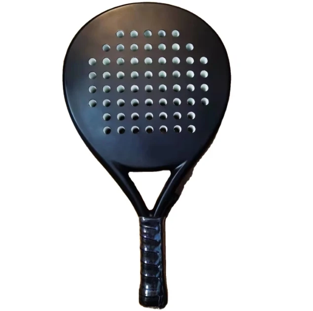 Padel Tennis Racket Carbon Fiber / 3K / 12K / 18K Surface with EVA Memory Flex Foam Core POP Carbon  Padel Racket