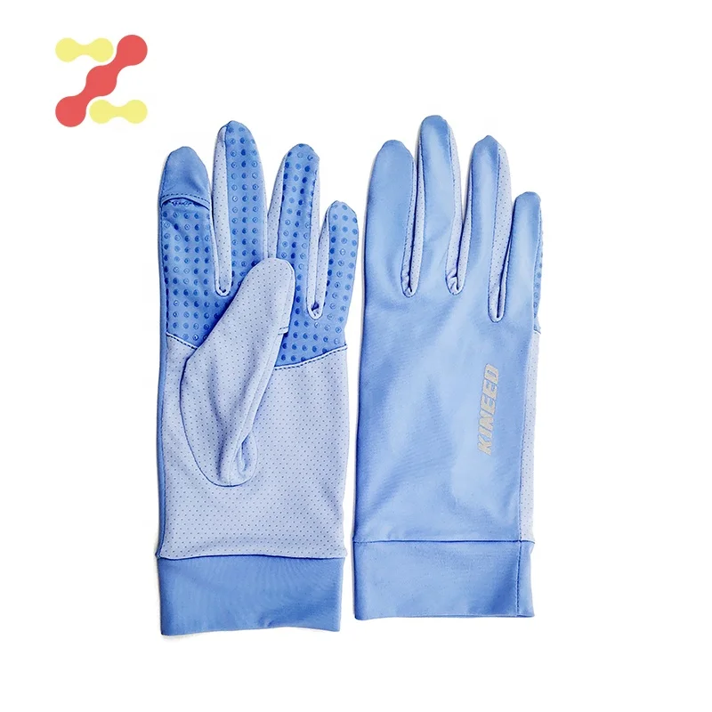 Женские перчатки летние тонкие солнцезащитные женские эластичные велосипедные перчатки из спандекса