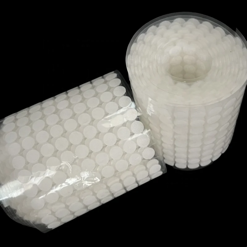 Eco-Friendly heavy duty colorful strong glue sticky back double side self adhesive hook and loop fastener