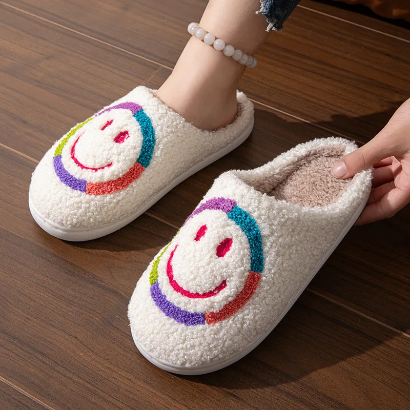 Custom high Quality  Face Slippers Men Women halloween Slippers Pink  Design Shoes Slides big size Slippers