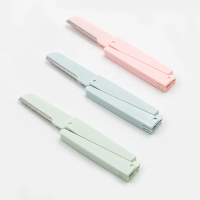 Professional portable quality makeup tool eyebrow razor facial hair trimmer