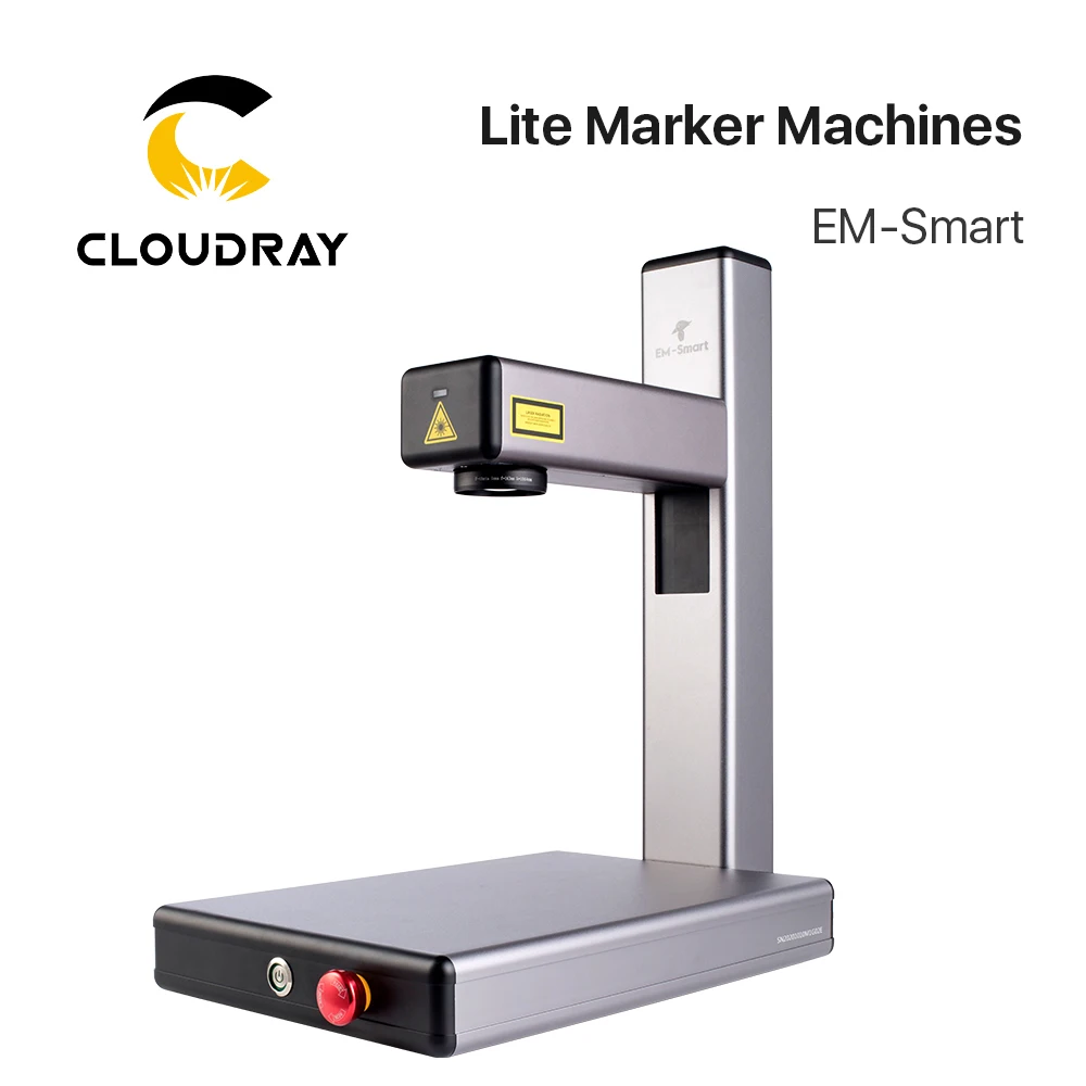  Cloudray BD84 дешевая волоконная Лазерная интеллектуальная маркировочная машина для металла 20 Вт 30 50