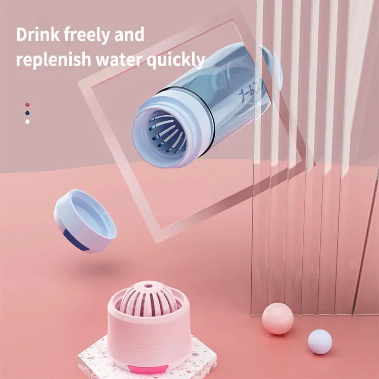 500Ml 600Ml Botellas Para Agua Plasticas De Un Solo Color Drink Bottles Plastic Water Bottle For Girls Women Ladies
