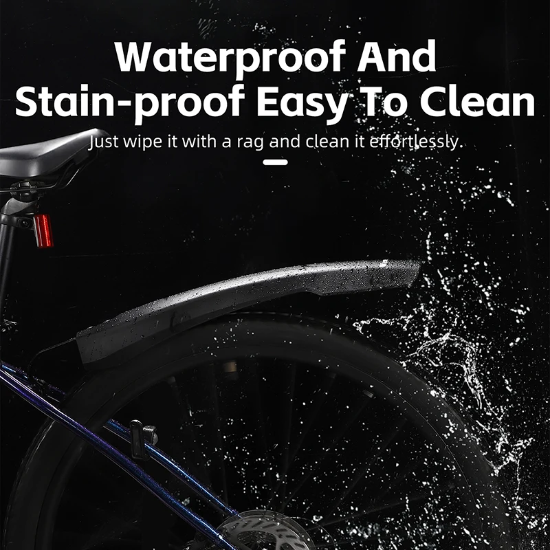 WEST BIKING Custom Mountain Bike Widen Bicycle Fender Durable Bicycle Mudguard Bike Cycling Accessories