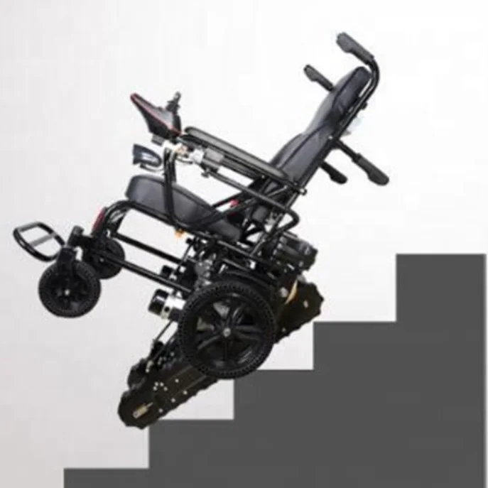 Folding Portable Stair Climbing  Electric Stair Disabled Person Climbing Wheelchair sintra