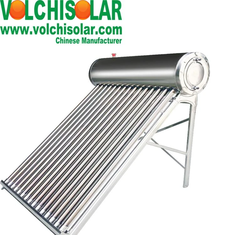 
2020 New Design 150-360L Vacuum tube Sus304 Stainless Steel Volchisolar Solar Water Heater 