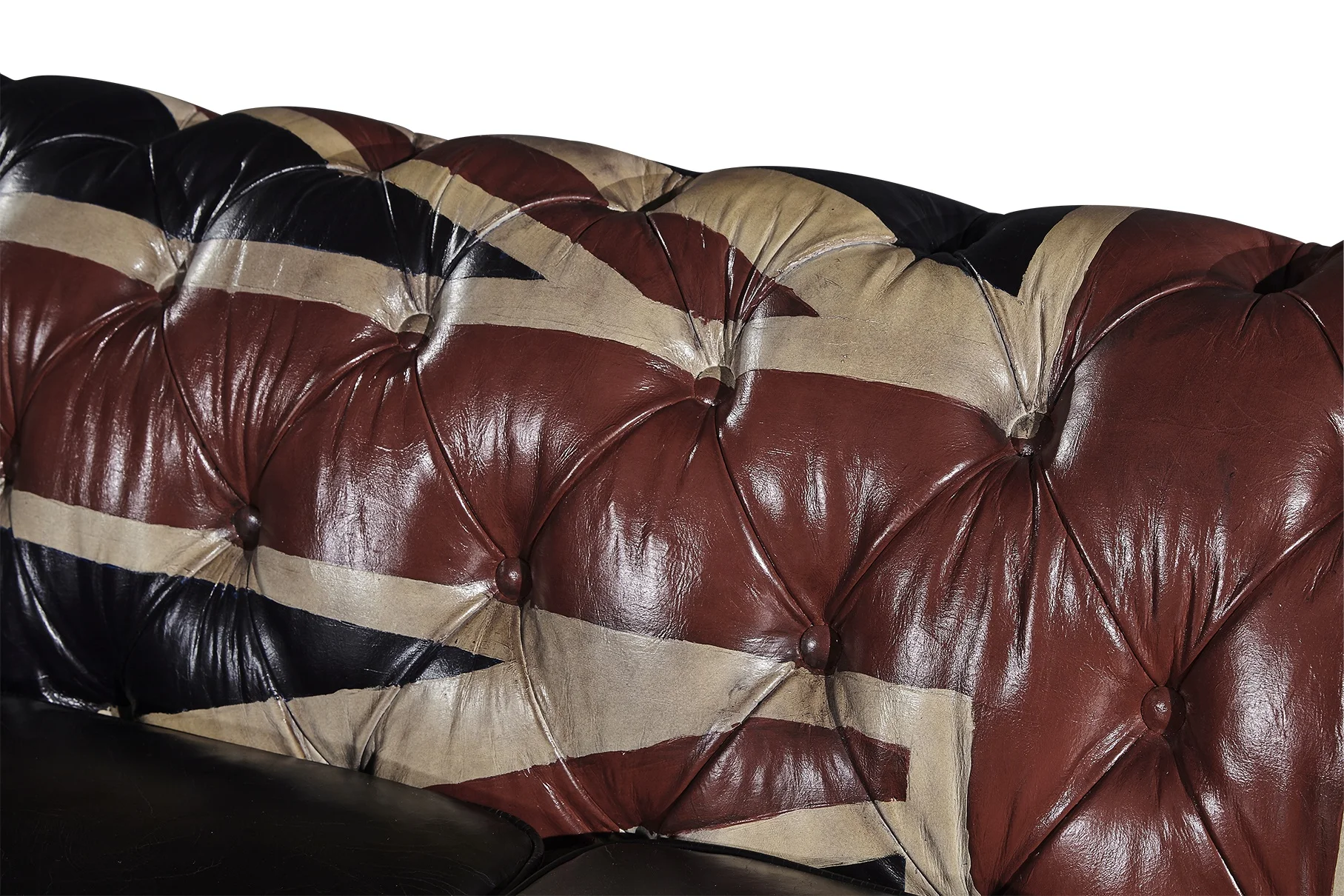 AIRFFY OEM/ODM Factory Union Jack Chesterfield Sofa Set for Living room Hotel Club Furniture