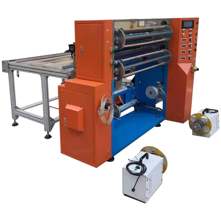 High Performance Manual Hot Stamping Foil Film Tape Log Roll Cutting Machine
