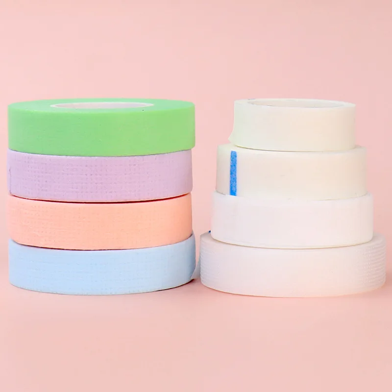 Wholesale Lash Tape Sensitive Skin Silicone Gel Tape colorful Eyelash Tape for volume EyeLash Extension