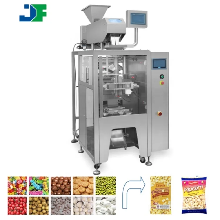 Automatic candy gummy bear counting and packing machine bag counting machine