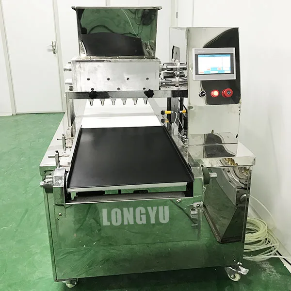 New design Longyu automatic cookies dropper machine make cookies biscuit cake depositor machine