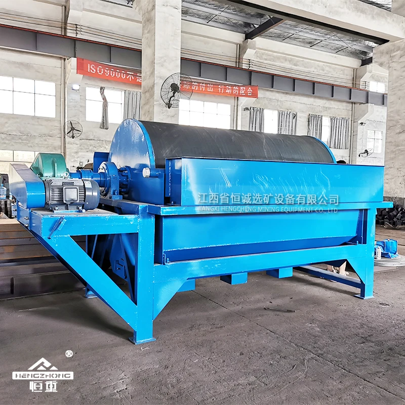 Iron mining equipment Wet Magnetic Roller Separator Iron Ore Sand Permanent Drum Magnetic Separator