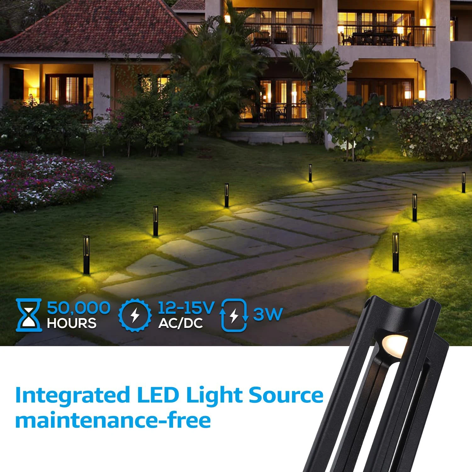 ETL LED garden light