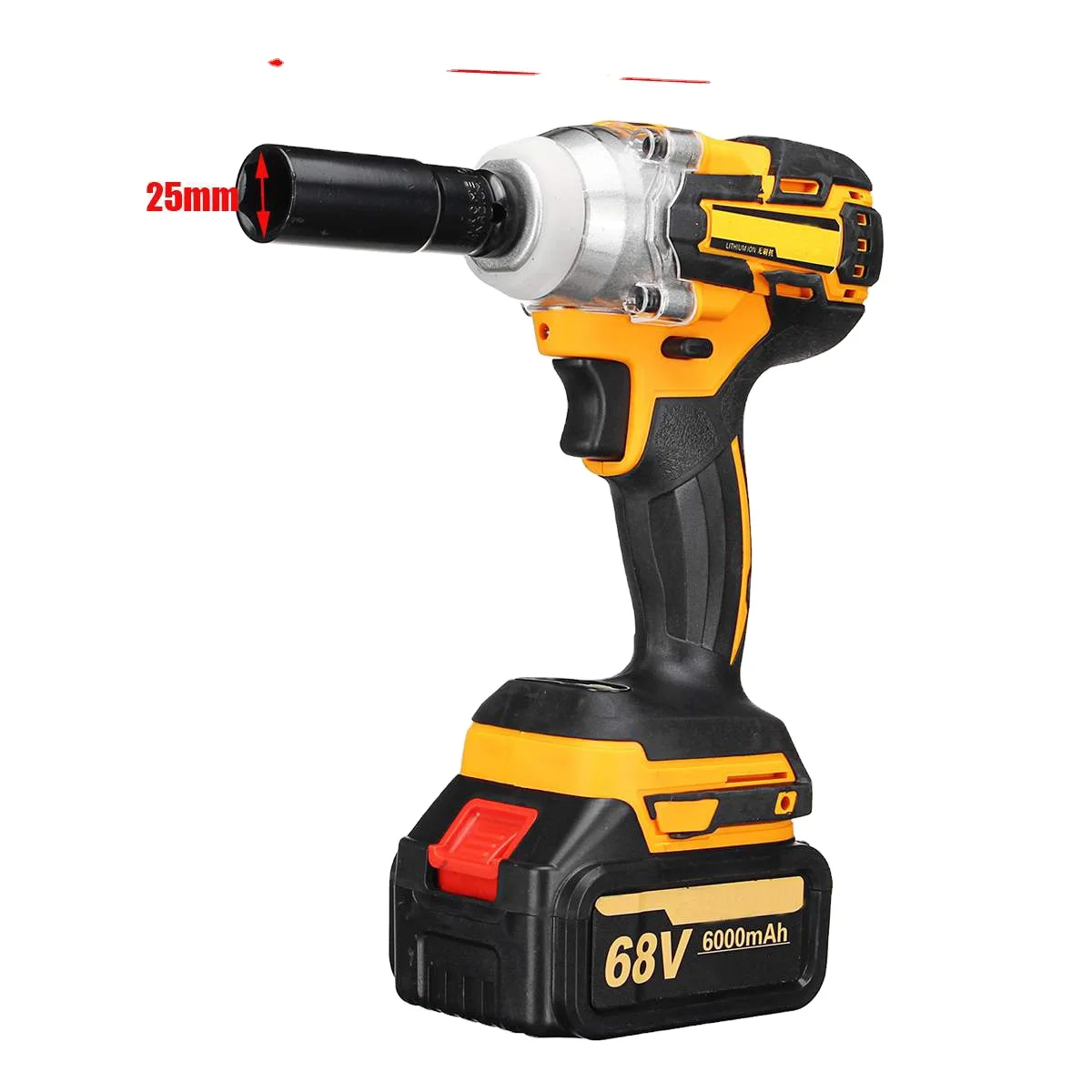 Car tire brushless electric wrench 20V 300N. M cordless power tool rechargeable 1/2 inch lithium battery