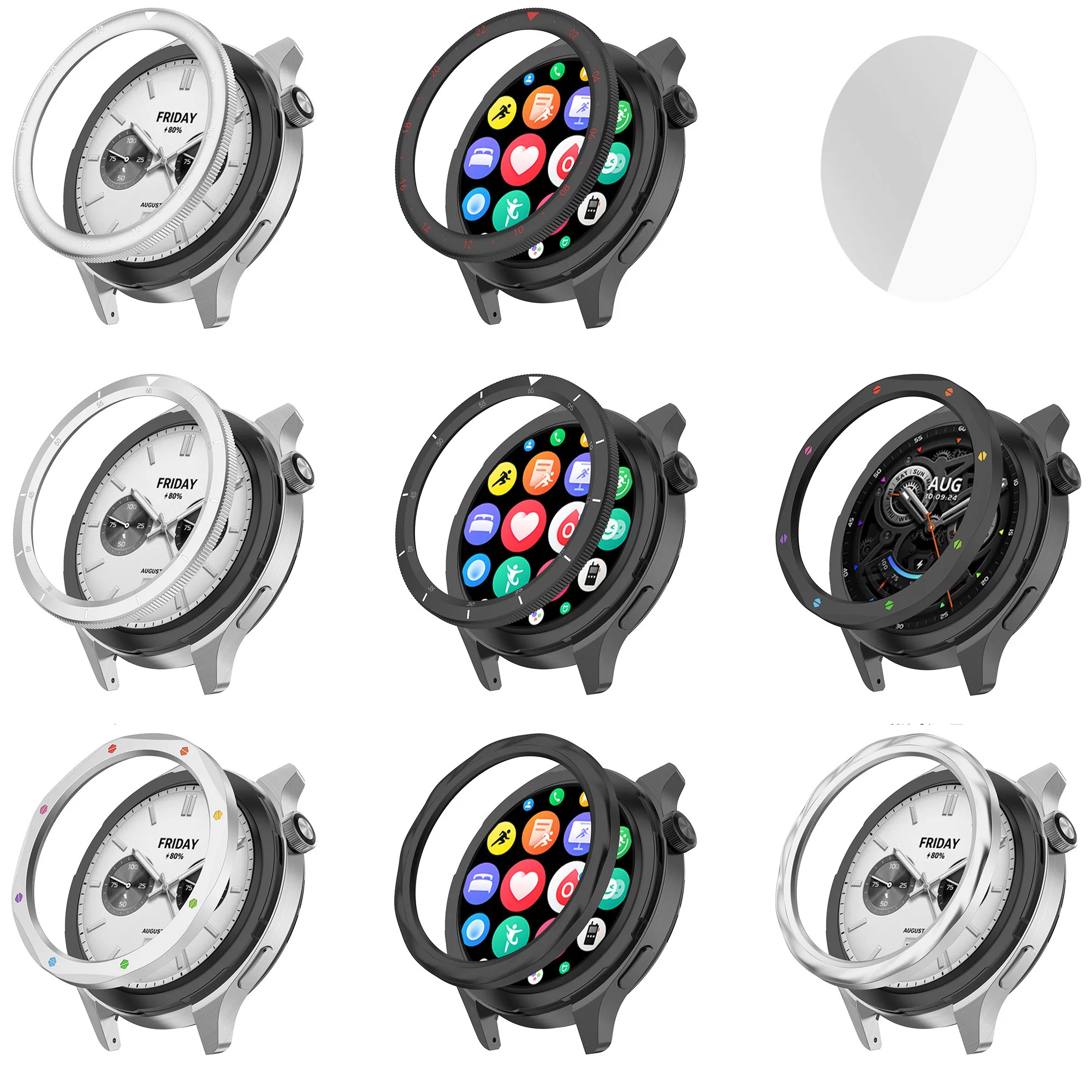 Металлическое кольцо для Xiaomi Watch S4 S3