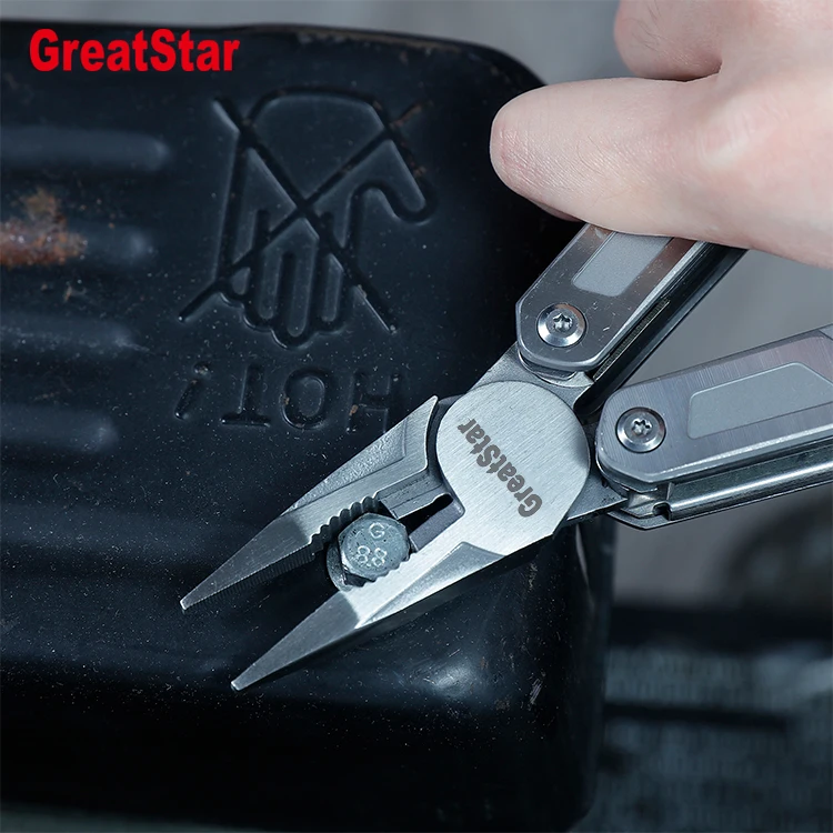 GreatStar OEM High Quality 15 In 1 Multi Purpose Tool Multi tool Folding Pliers Multi Pliers