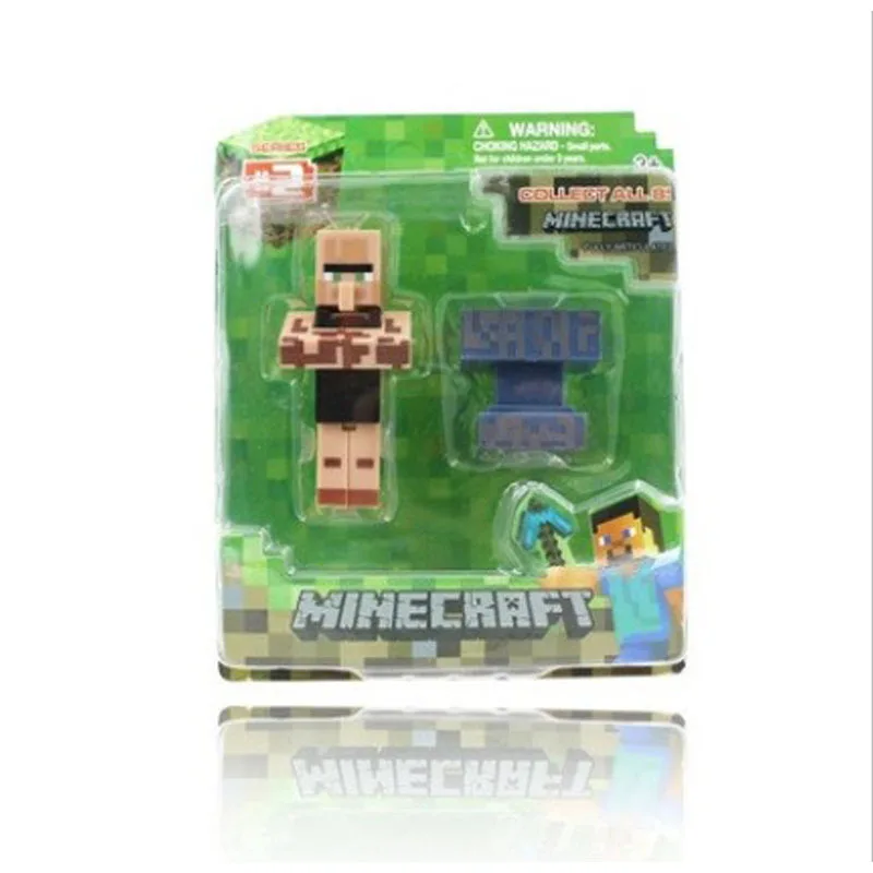 Сборная модель Minecraft кукла фигурка с орнаментом