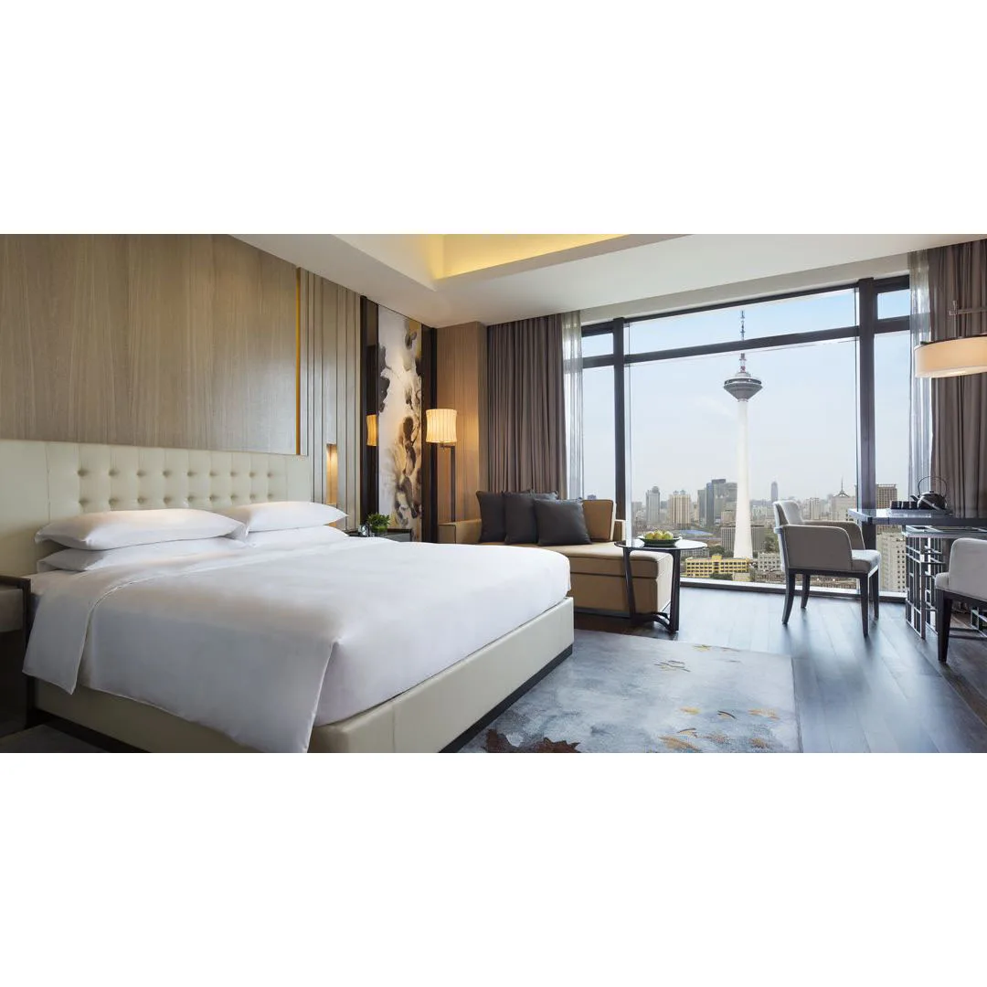 Turkish Bedroom Furniture Set Modern New Luxury Hotel Design Black Color Commercial Bedroom Furniture Supplier For Sale