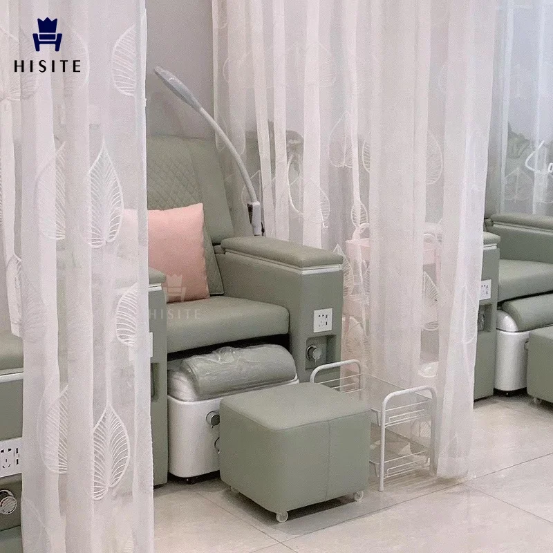 Hisite Nail Salon Spa Manicure Pedicure Chair with Basin