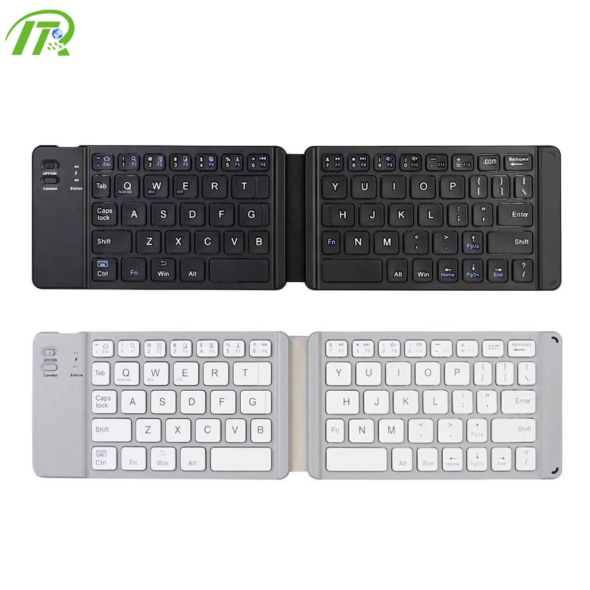 
China Manufacturer Slim Portable AZERTY Korean Wireless Mini Arabic Keyboard 