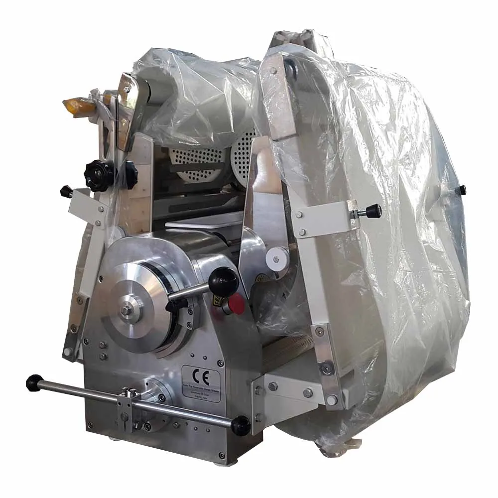 Samosa Dumpling Pastry Dough Roller Electric Reversible Dough Sheeter Roller Pizza Making Sheeter