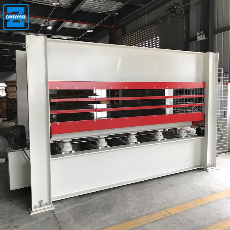 High quality Woodworking Hydraulic Veneer Laminate hot press