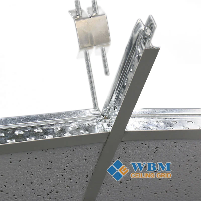 T15 Slotted T Grid/Bar for Ceiling Tiles Narrow Flat suspended galvanize ceiling t grid components,T bar ceiling frames 32/38