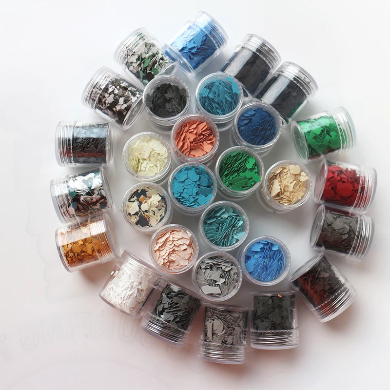 Color Flakes Blend Concrete Floor Coatings Decorative Paint Flakes for Garage Floor Paint Interior Wall