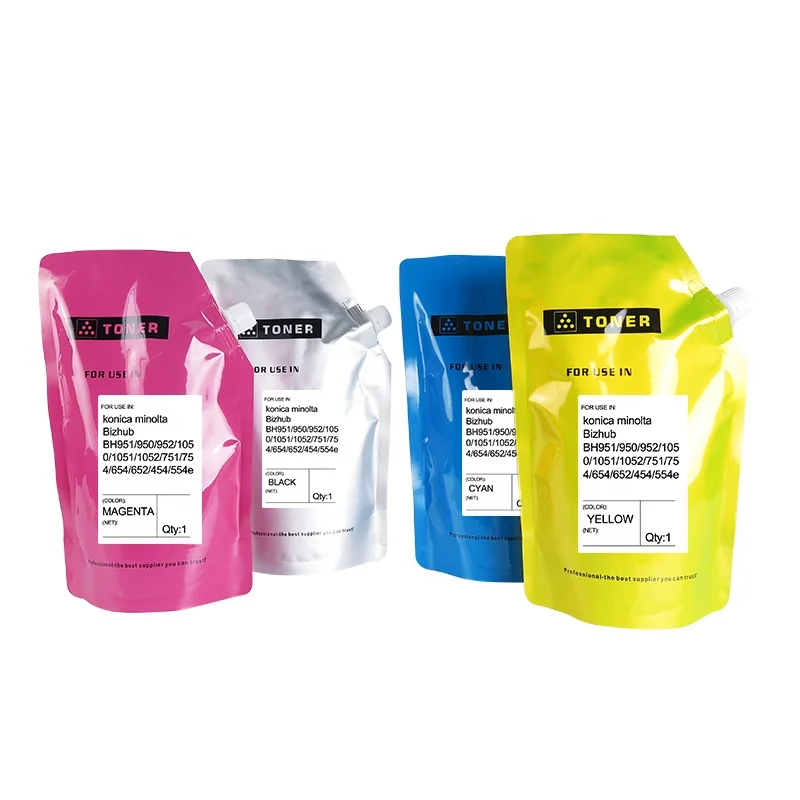 H-TWO tn711 TN 711 Toner Powder for konika Minolta Bizhub Bh951 950 952 1050 1051 1052 751 754 654 652 454 554e