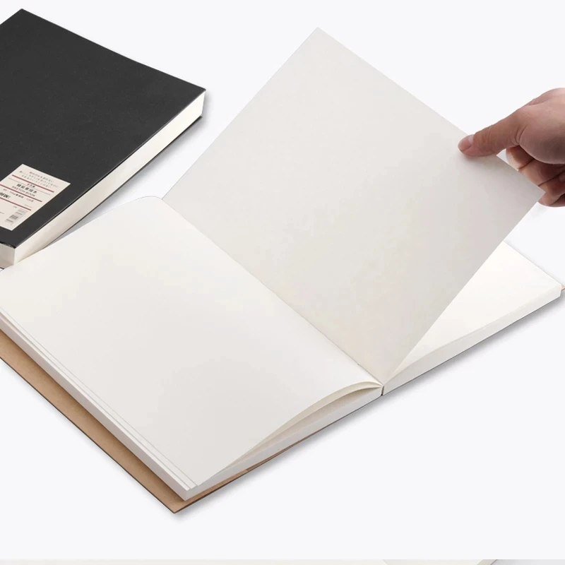  Kraft notebook утолщенный дневник sketchbook B5 большой размер пустая 100 GSM бумага 256 страниц художественные принадлежности художника для