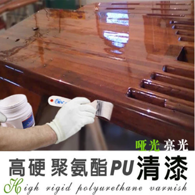 
PU super high glossy/matte clear/ white top coat wood paint 