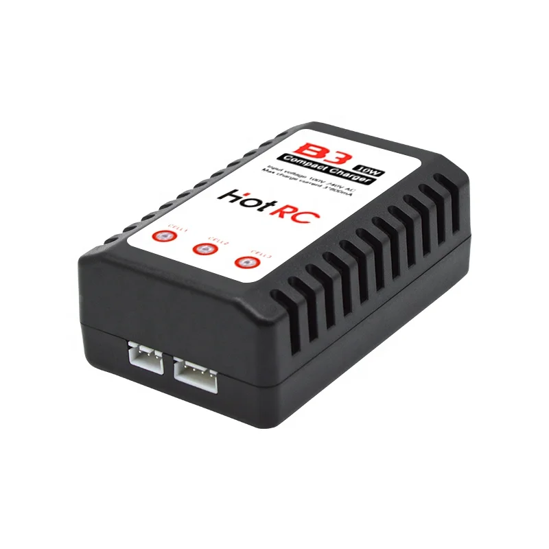 EU/US Plug Balanced battery charger HOTRC B3 Pro Compact 2S 3S Lipo Power Supply Charger for RC