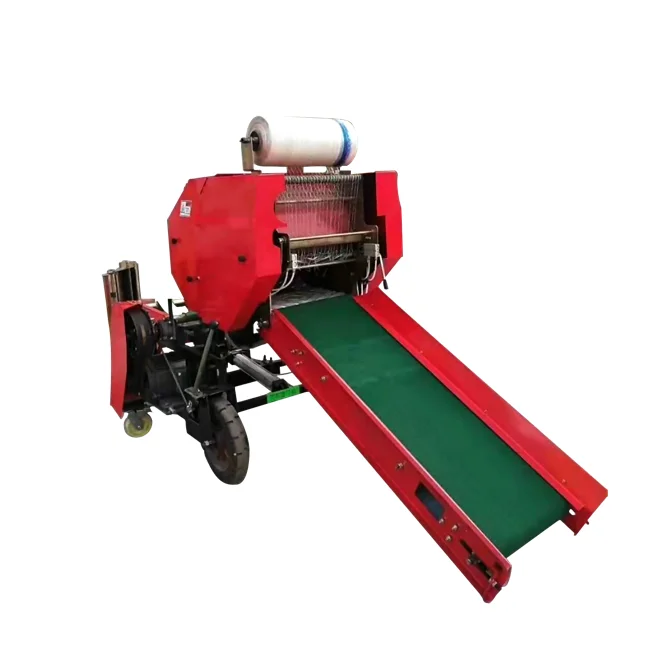 Weiwei New Automatic Silage Wrapping Baling Machine High Productivity Forage Straw Baler