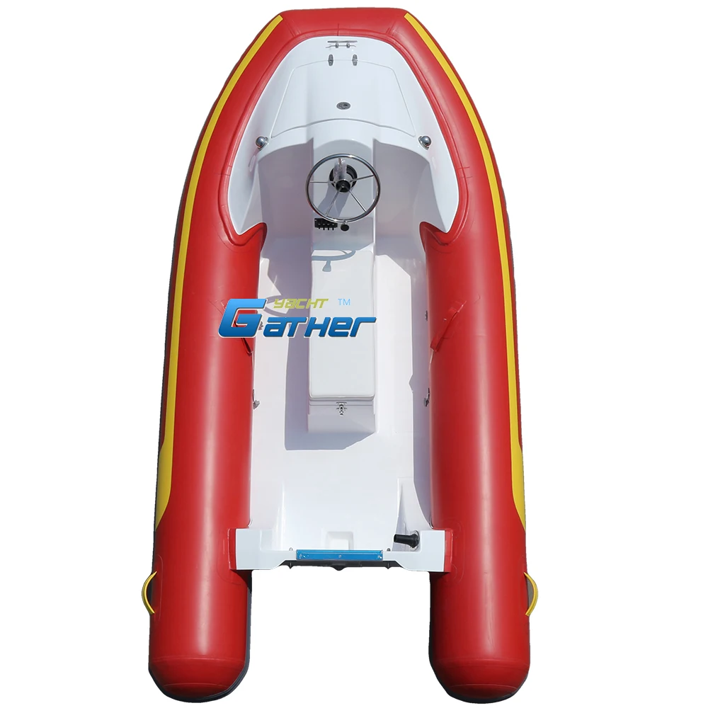 Gather china CE 3.6m small formosan/orca hypalon boat Rib360D Rib inflatable rider Boat 2 Person tour Boat for sale
