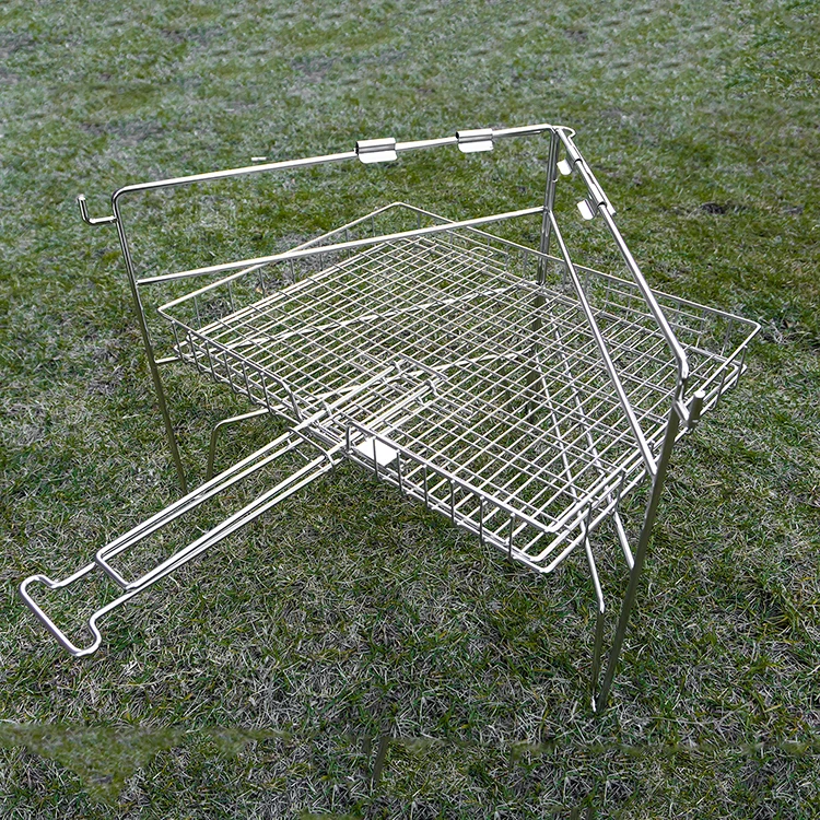 New Dtylr Stainless Steel Folding BBQ Barbecue Grill Mesh