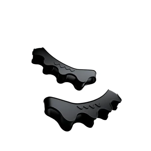 In stock discount sale multi color toe separator five hole design ladies nail art