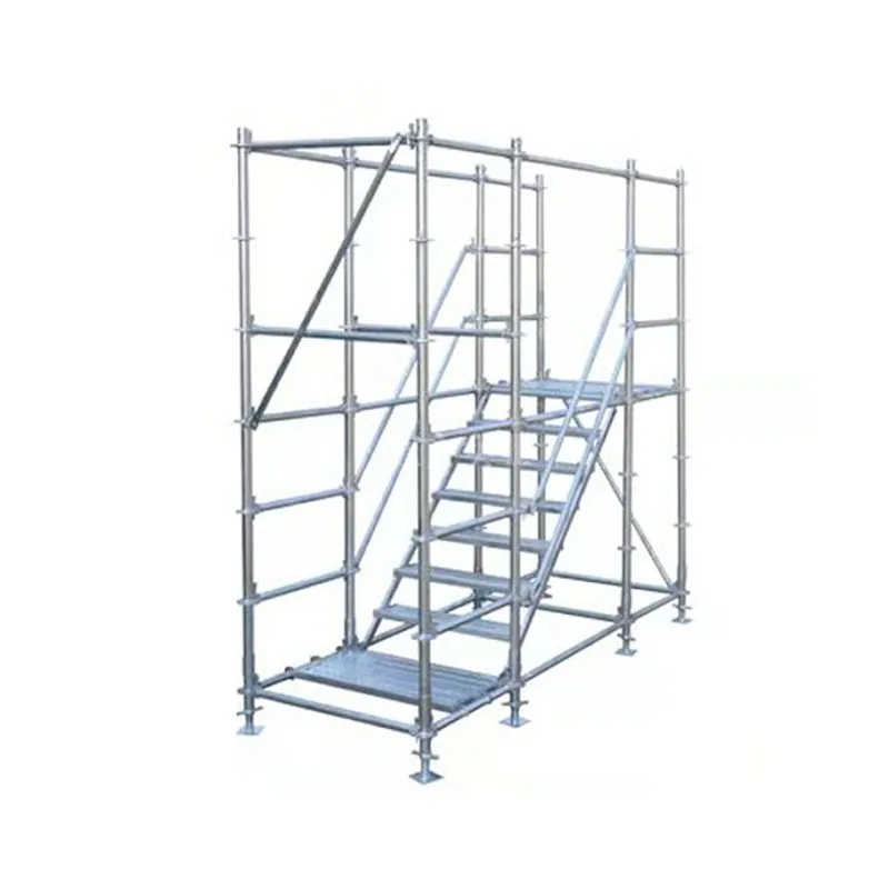Cuplock Scaffolding Frame System Clamps Price Per Meter Adjustable H frame Square Prop Scaffold For Construction