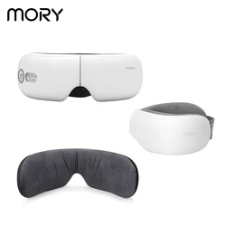 High Frequency Vibrating Warm Heated Air Pressure Wireless Vibrative Eye Massager With Music Eye Massager